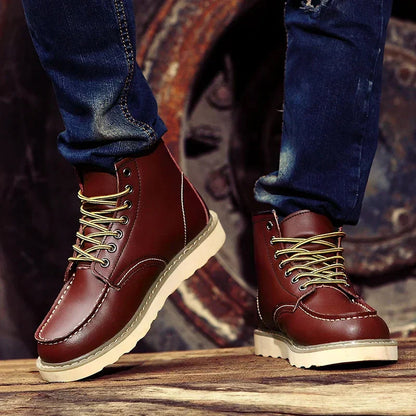 Dustin | Homme Bottes d'Hiver avec Semelle Matelassée
