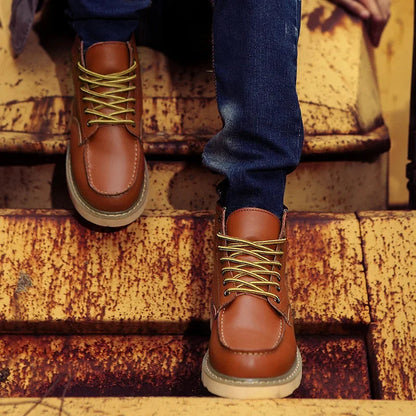 Dustin | Homme Bottes d'Hiver avec Semelle Matelassée