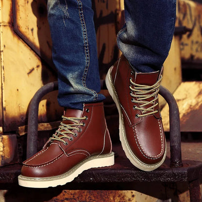 Dustin | Homme Bottes d'Hiver avec Semelle Matelassée