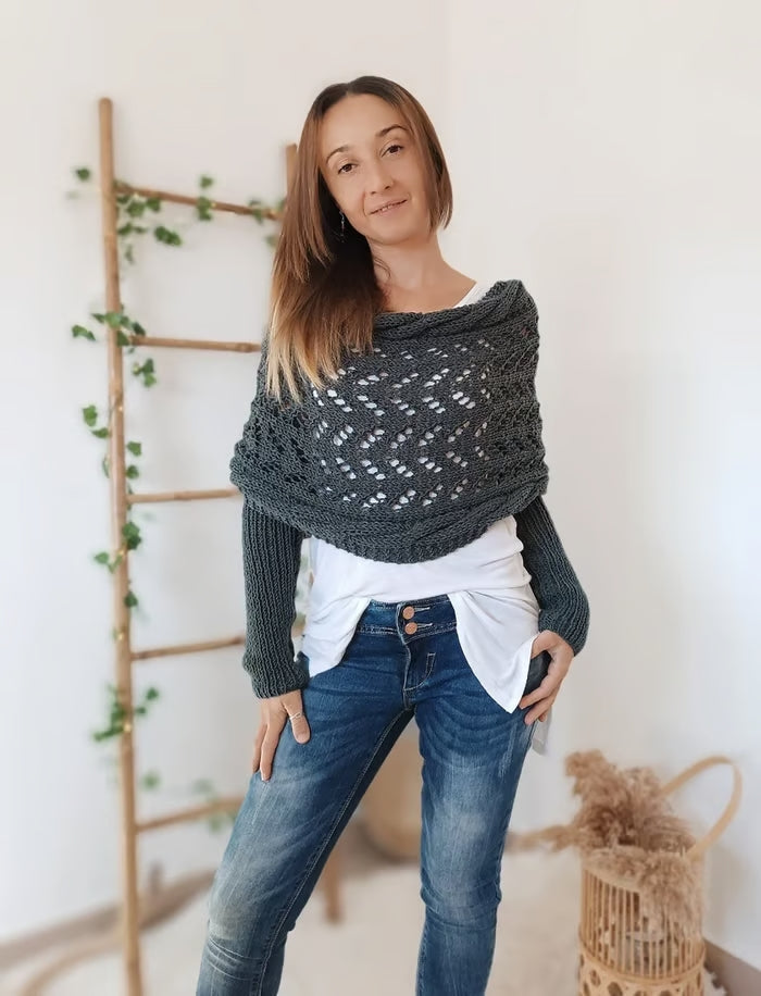 Gris foncé / Taille unique