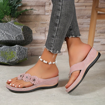 Seraphie | Femmes Sandales avec Semelle Rembourrée en Gel